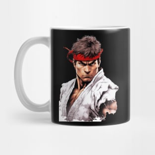 Ryu Street Fighter Design Mug